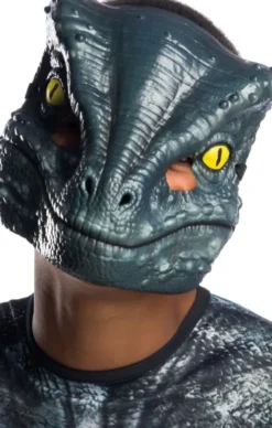 Jurassic World Kostume Til Børn - Blue Velociraptor - 104 CM