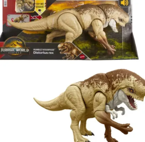 Jurassic World - Rebirth - Distortus Rex - Rumble N Rampage