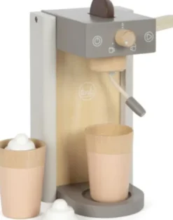 Kaffemaskine Legetøj I Træ - Grå - Tasty - Small Foot