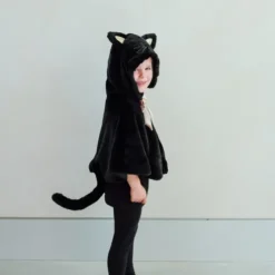 Kappe Til Børn - Black Kat Halloween - Mimi & Lula