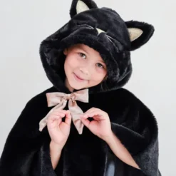 Kappe Til Børn - Black Kat Halloween - Mimi & Lula