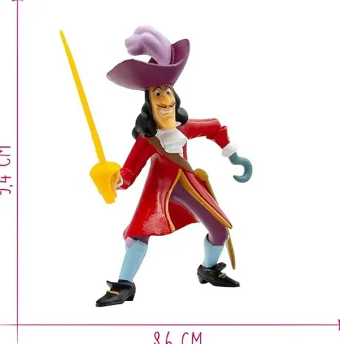 Kaptajn Klo Figur - Peter Pan - Disney - 12651 - Bullyland