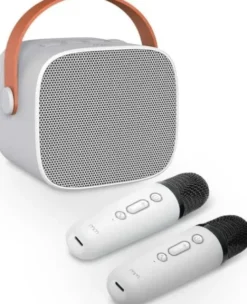 Karaoke Højtaler Med 2 Mikrofoner - Karaoke 2 Go - Mikamax