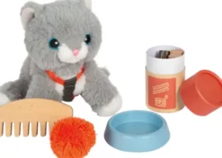 Katte Bamse Med Transporttaske Og Tilbehør - Small Foot