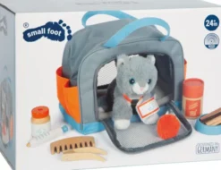 Katte Bamse Med Transporttaske Og Tilbehør - Small Foot