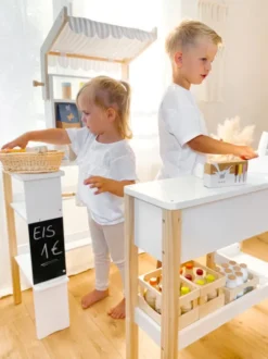 Købmandsbutik Til Børn - Træ - Fresh - Small Foot