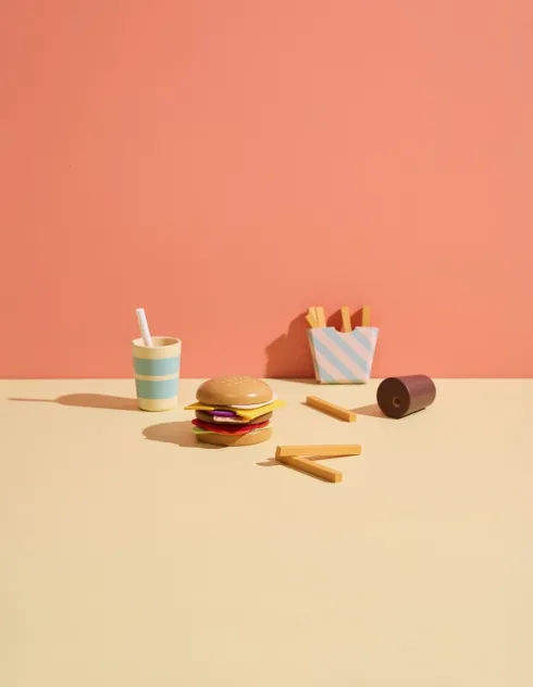 Kids Concept - Hamburgermenu Legesæt