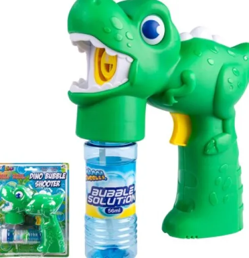 4-Kids - Dinosaur Sæbeboble Pistol Til Børn - Vn 23411