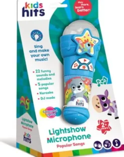 Kids Hits - Lightshow Microphone - Karaoke Mikrofon Med Sange