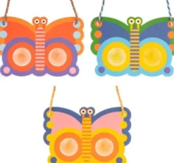 Kikkerland - Kidoki - Sommerfugl Maske Med Prisme Briller - Assorteret