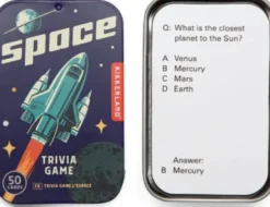 Kikkerland - Space - Trivia Spil I Dåse