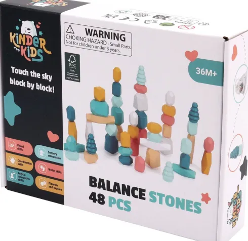 Kinder And Kids - Balance Sten - 48 Stk