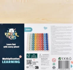 Kinder And Kids - Regnetavle Med Gangestykker
