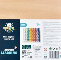 Kinder And Kids - Regnetavle Med Plusstykker