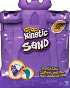 Kinetic Sand - Castle Case Legesæt Med Kinetisk Sand - Grøn