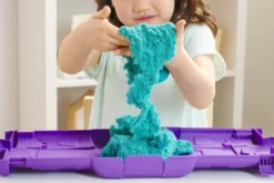 Kinetic Sand - Castle Case Legesæt Med Kinetisk Sand - Grøn