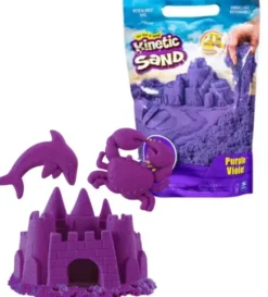 Kinetic Sand - Farve Pose Med Kinetisk Sand - 900G - Lilla