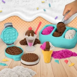 Kinetic Sand - Is Desserter Legesæt