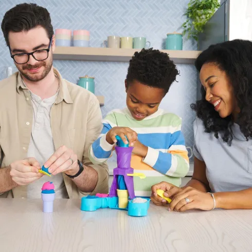 Kinetic Sand - Is Maskine Legesæt - Soft Serve Station