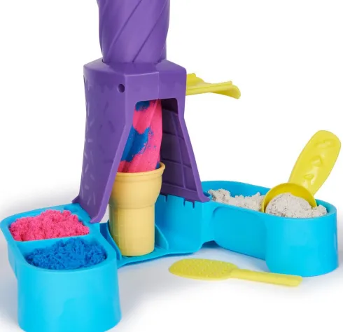 Kinetic Sand - Is Maskine Legesæt - Soft Serve Station