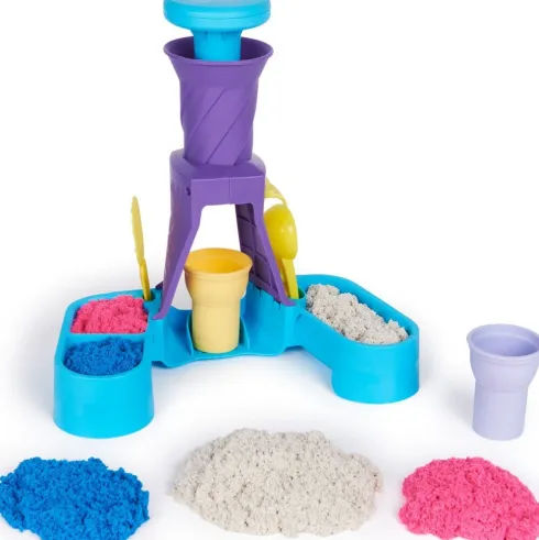 Kinetic Sand - Is Maskine Legesæt - Soft Serve Station