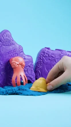 Kinetic Sand - Koralrev Skjulested Sæt