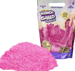 Kinetic Sand - Magisk Kinetisk Sand Glitter Sæt - Pink