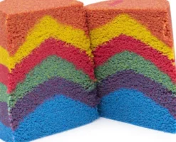 Kinetic Sand - Rainbow Mix Sæt - 3 Farver