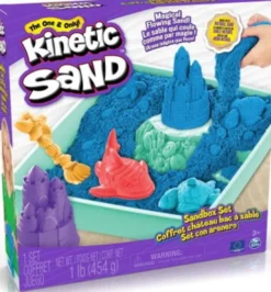 Kinetic Sand - Sandbox Sæt - Blå