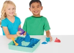 Kinetic Sand - Sandbox Sæt - Blå