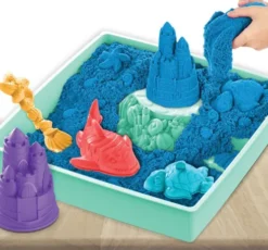 Kinetic Sand - Sandbox Sæt - Blå
