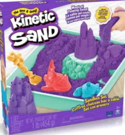 Kinetic Sand - Sandkasse - Sæt - Assorterede