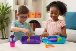 Kinetic Sand - Squishmotion - Kuffert Sæt