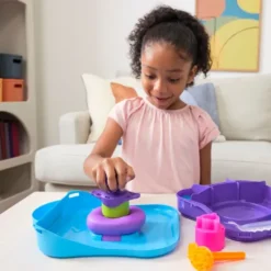 Kinetic Sand - Squishmotion - Kuffert Sæt