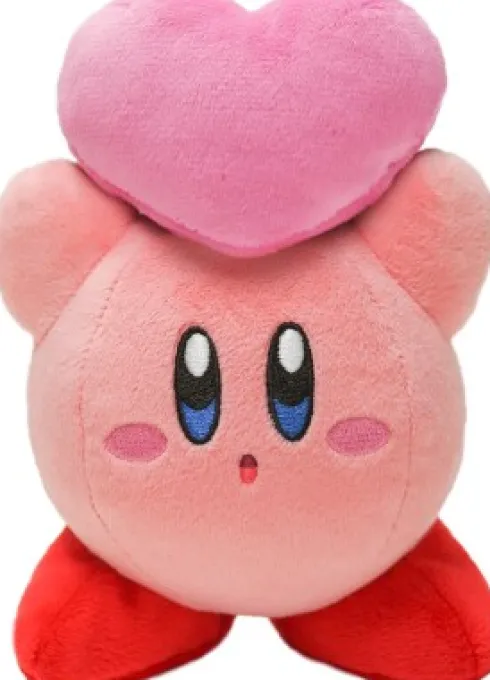 Kirby Bamse - Kirby With Heart - 16 CM