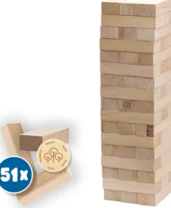 Klodsmajor Spil I Træ - Xxl - Ses Creative