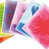 Kæmpe Sansemåtte Med Væske - 1 Stk - 50 X 50 CM - Assorteret