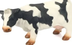 Ko Figur Sortbroget - Model Series - Animal Universe - 25X8X13 CM