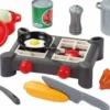 Kogeplade Legemad Sæt I Plastik - 14 Dele - Ecoiffier - 100% Chef