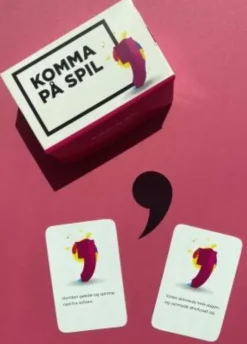 Komma På Spil - Kortspil Om At Sætte Komma