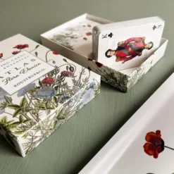 Koustrup & Co. - Playing Cards - Flora Danica Atlas - 6 Sæt Spillekort