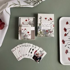 Koustrup & Co. - Playing Cards - Flora Danica Atlas - 6 Sæt Spillekort