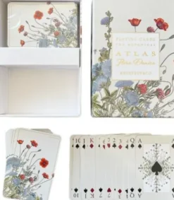 Koustrup & Co. - Playing Cards - Flora Danica Atlas - 6 Sæt Spillekort