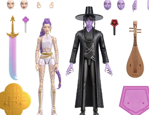 K-Pop Demon Hunters - Rumi Og Jinu Action Figurer - Mattel Jry40