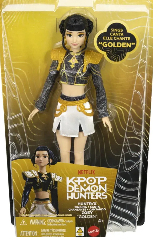 K-Pop Demon Hunters - Zoey Dukke Med Sang - Mattel Jrn42