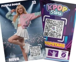 K-Pop Stars Photocards - 6-Pak Med Fotokort - Assorteret