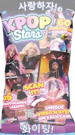 K-Pop Stars Photocards - 6-Pak Med Fotokort - Assorteret