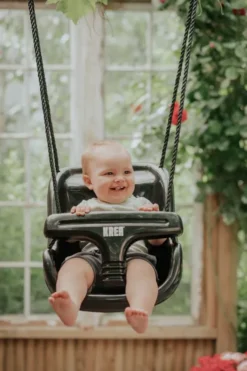 Krea Babygynge - Sort Gynge Til Baby