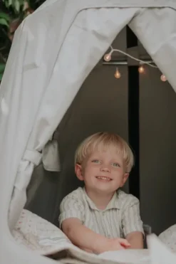 Krea Hangout Deluxe Telt - Udendørs Hængehule Med Led Lys