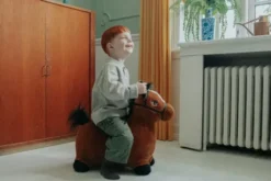Krea - Hoppedyr - Brun Hest - Hop And Bounce